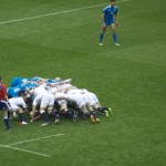 Care feeds in at a scrum